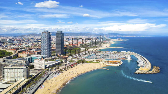 surfing barcelona